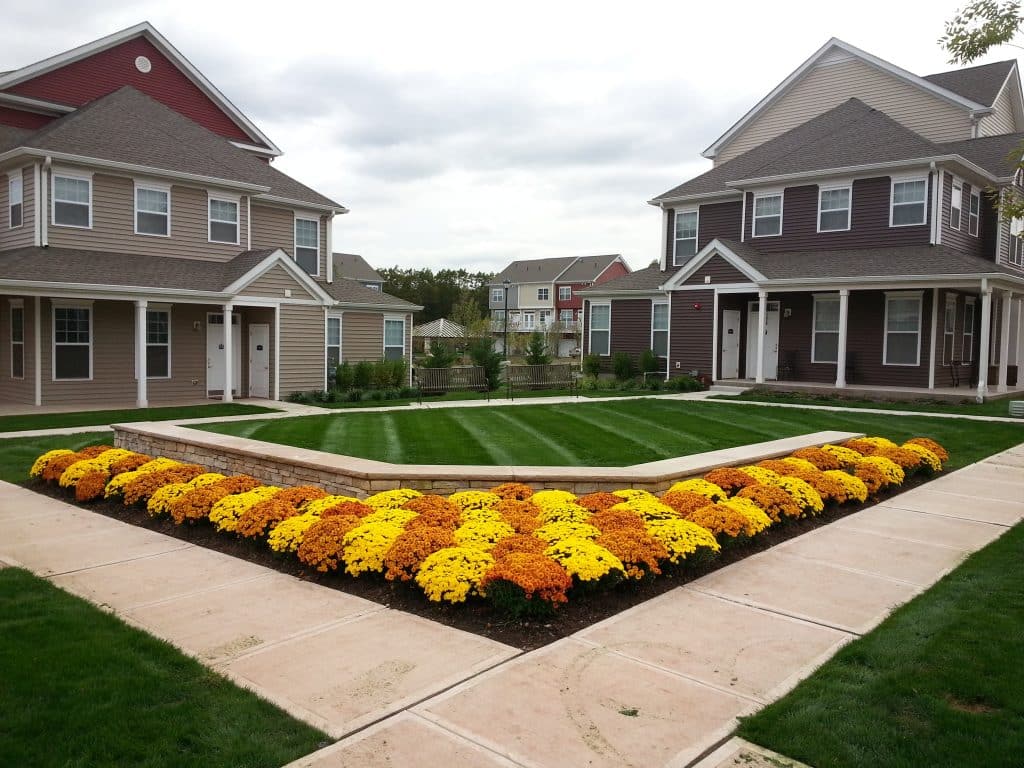 beautiful residential landscaping